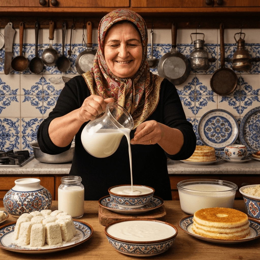 Geleneksel Türk Tatlısı Hazırlığı